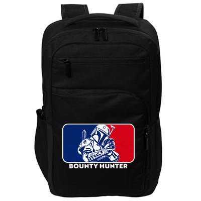 Funny Sci Fi Bounty Hunter Sports Logo Impact Tech Backpack