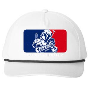 Funny Sci Fi Bounty Hunter Sports Logo Snapback Five-Panel Rope Hat