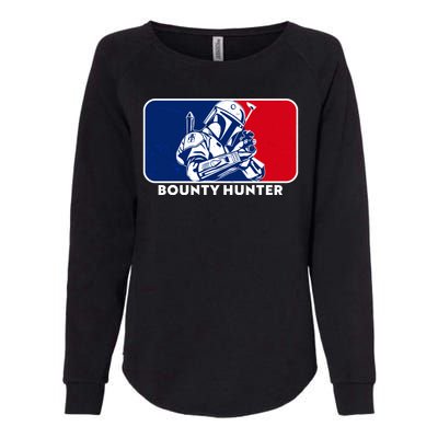 Funny Sci Fi Bounty Hunter Sports Logo Womens California Wash Sweatshirt