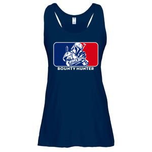 Funny Sci Fi Bounty Hunter Sports Logo Ladies Essential Flowy Tank