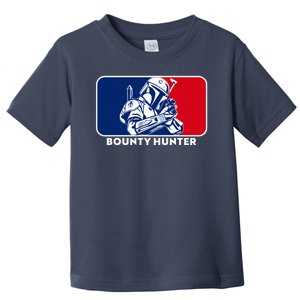 Funny Sci Fi Bounty Hunter Sports Logo Toddler T-Shirt