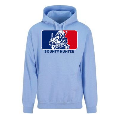 Funny Sci Fi Bounty Hunter Sports Logo Unisex Surf Hoodie