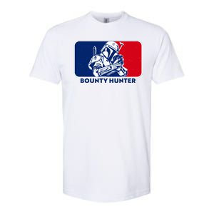 Funny Sci Fi Bounty Hunter Sports Logo Softstyle CVC T-Shirt