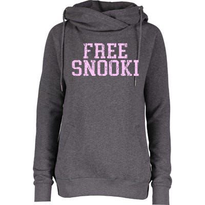 Free Snooki Womens Funnel Neck Pullover Hood