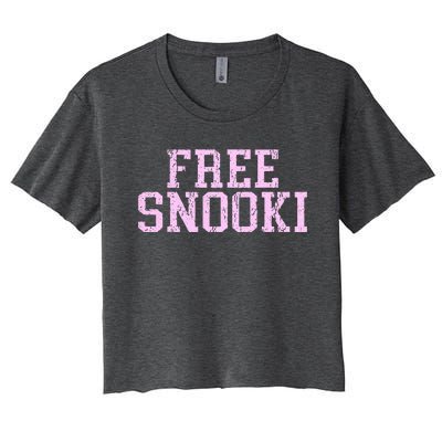 Free Snooki Women's Crop Top Tee