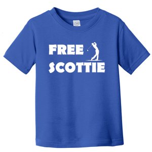 Free Scottie Free Scottie Scheffler Toddler T-Shirt