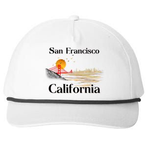 Funny San Francisco California Souvenirs Snapback Five-Panel Rope Hat