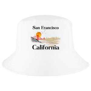 Funny San Francisco California Souvenirs Cool Comfort Performance Bucket Hat