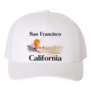 Funny San Francisco California Souvenirs Yupoong Adult 5-Panel Trucker Hat