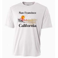 Funny San Francisco California Souvenirs Cooling Performance Crew T-Shirt