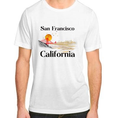 Funny San Francisco California Souvenirs Adult ChromaSoft Performance T-Shirt