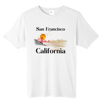 Funny San Francisco California Souvenirs Tall Fusion ChromaSoft Performance T-Shirt