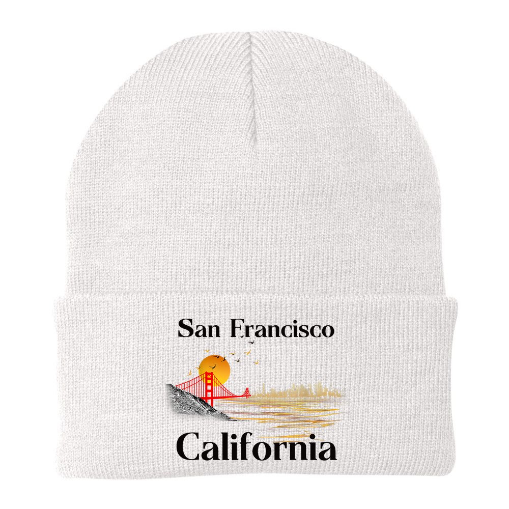 Funny San Francisco California Souvenirs Beanie