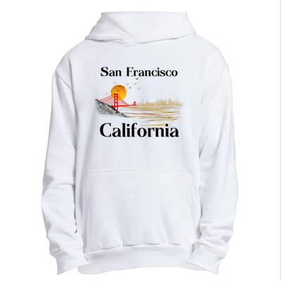 Funny San Francisco California Souvenirs Urban Pullover Hoodie