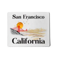 Funny San Francisco California Souvenirs Mousepad