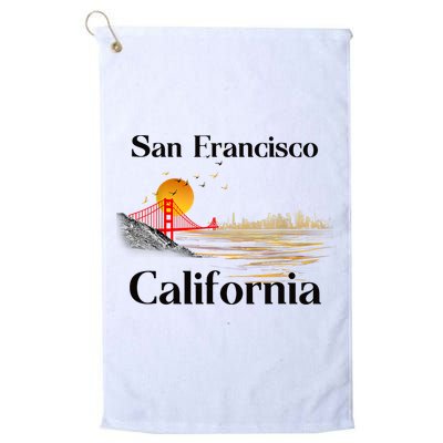 Funny San Francisco California Souvenirs Golf Towel