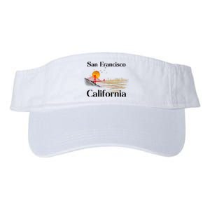 Funny San Francisco California Souvenirs Valucap Bio-Washed Visor