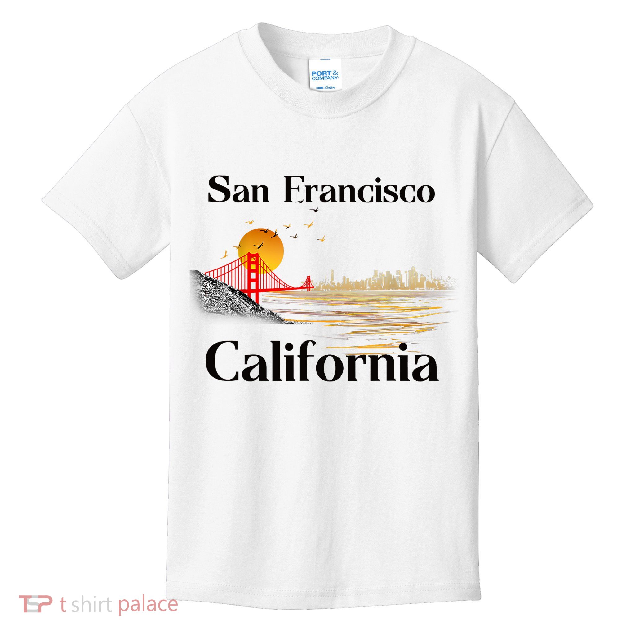 Funny San Francisco California Souvenirs Kids T-Shirt