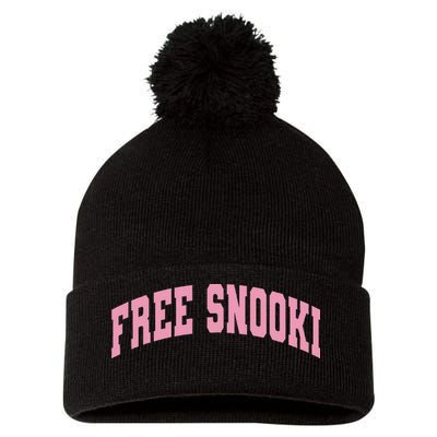 Free Snooki Pom Pom 12in Knit Beanie
