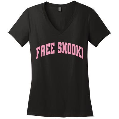 Free Snooki Women's V-Neck T-Shirt