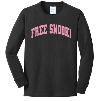 Free Snooki Kids Long Sleeve Shirt