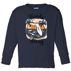 Florida Strong Florida Southeastern Gift Toddler Long Sleeve Shirt