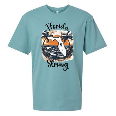 Florida Strong Florida Southeastern Gift Sueded Cloud Jersey T-Shirt