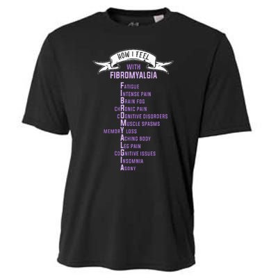 Fibromyalgia Spoonie & Fibro Awareness This Is My Flare Day Cooling Performance Crew T-Shirt