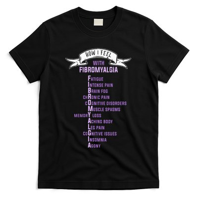 Fibromyalgia Spoonie & Fibro Awareness This Is My Flare Day T-Shirt
