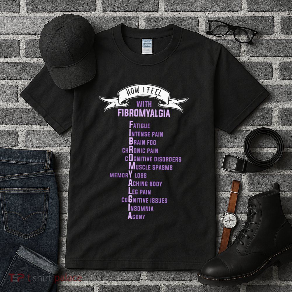 Fibromyalgia Spoonie & Fibro Awareness This Is My Flare Day Tall T-Shirt