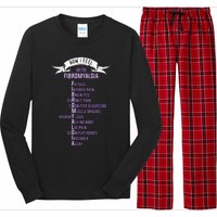 Fibromyalgia Spoonie & Fibro Awareness This Is My Flare Day Long Sleeve Pajama Set