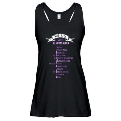 Fibromyalgia Spoonie & Fibro Awareness This Is My Flare Day Ladies Essential Flowy Tank