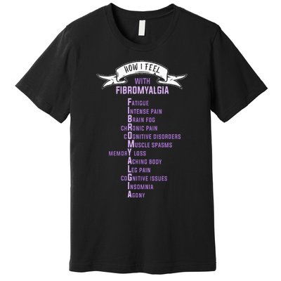 Fibromyalgia Spoonie & Fibro Awareness This Is My Flare Day Premium T-Shirt