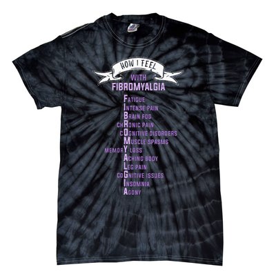 Fibromyalgia Spoonie & Fibro Awareness This Is My Flare Day Tie-Dye T-Shirt