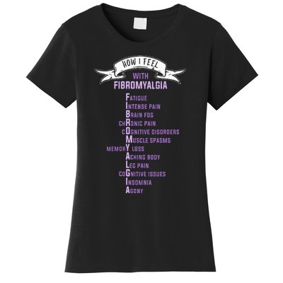 Fibromyalgia Spoonie & Fibro Awareness This Is My Flare Day Women's T-Shirt