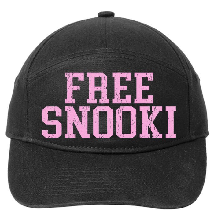 Free Snooki 7-Panel Snapback Hat