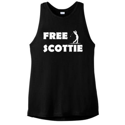 Free Scottie Ladies PosiCharge Tri-Blend Wicking Tank