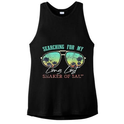 Funny Searching For My Long Lost Shaker Of Salt Shaker Ladies PosiCharge Tri-Blend Wicking Tank