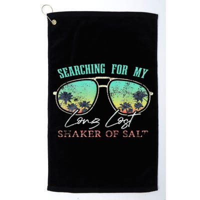 Funny Searching For My Long Lost Shaker Of Salt Shaker Platinum Collection Golf Towel