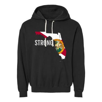 Florida Strong Garment-Dyed Fleece Hoodie