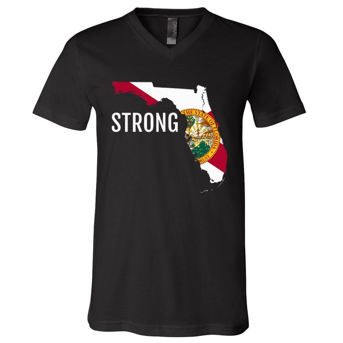 Florida Strong V-Neck T-Shirt