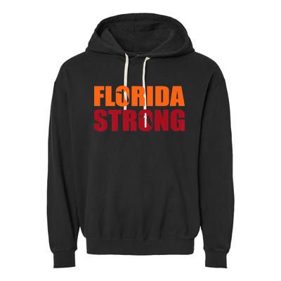 Florida Strong Garment-Dyed Fleece Hoodie