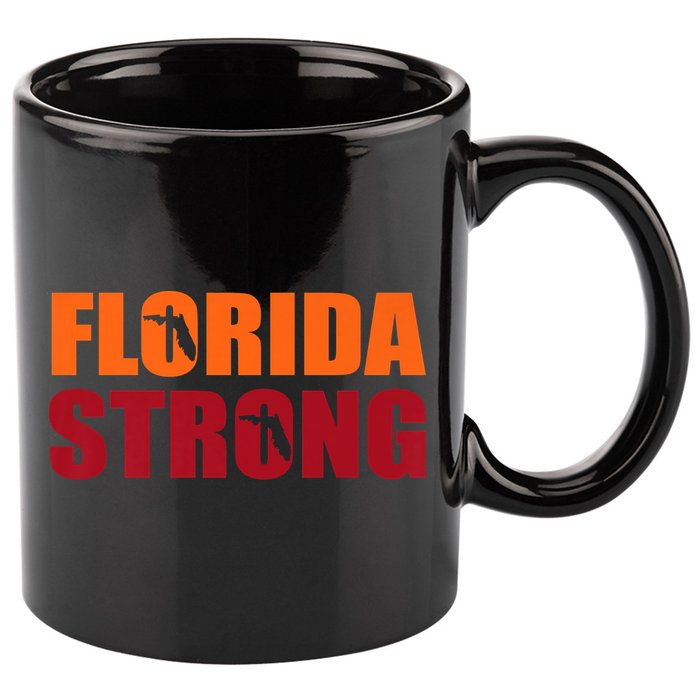 Florida Strong 11oz C Handle Ceramic Mug