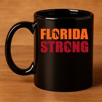 Florida Strong 11oz C Handle Ceramic Mug