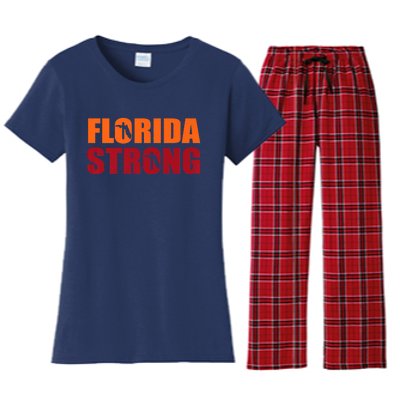 Florida Strong Women's Flannel Pajama Set