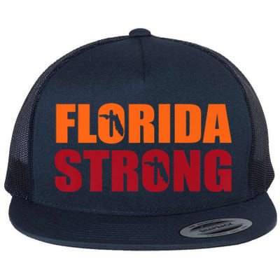 Florida Strong Flat Bill Trucker Hat