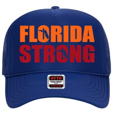 Florida Strong High Crown Mesh Back Trucker Hat