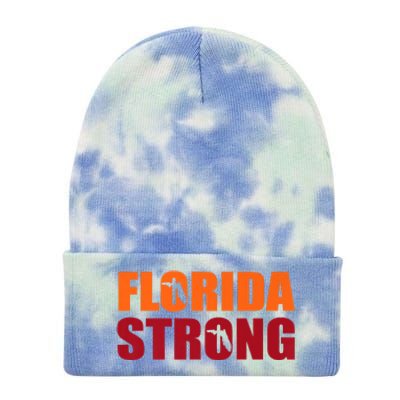 Florida Strong Tie Dye 12in Knit Beanie