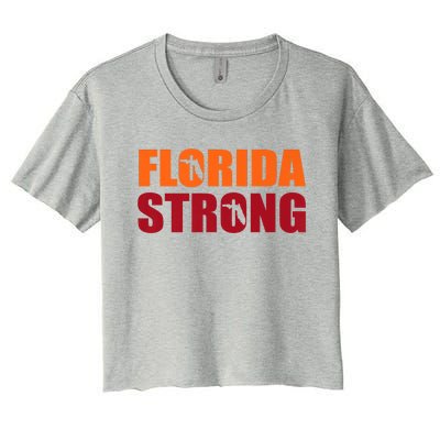 Florida Strong Women's Crop Top Tee