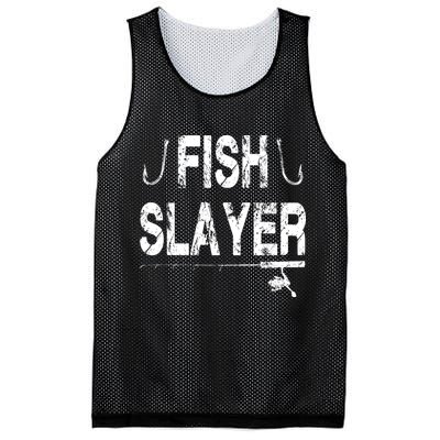 Fish Slayer Mesh Reversible Basketball Jersey Tank